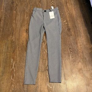 zara high rise work leggings